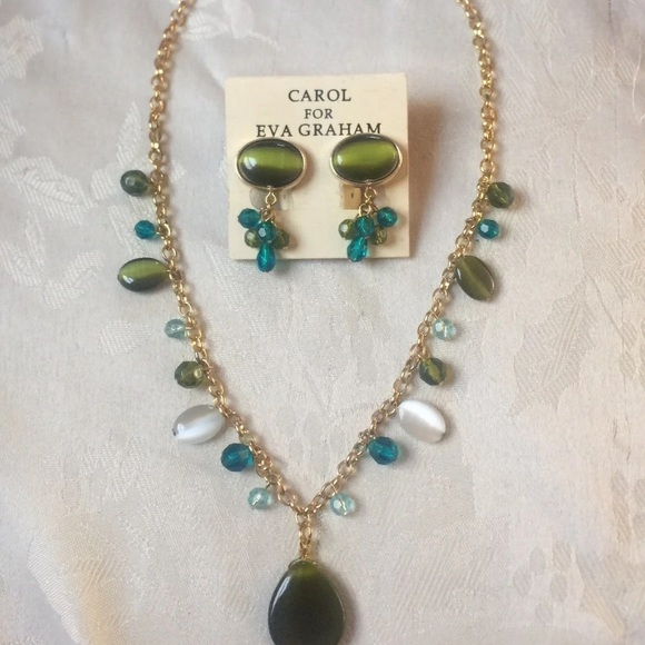 Carol For Eva Graham Necklace Set New! - Picture 6 of 8